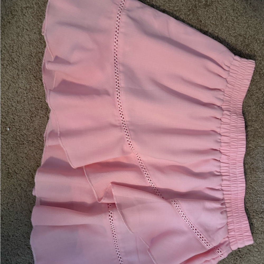 Pink Ruffle Skirt like new size medium - Picture 2 of 10